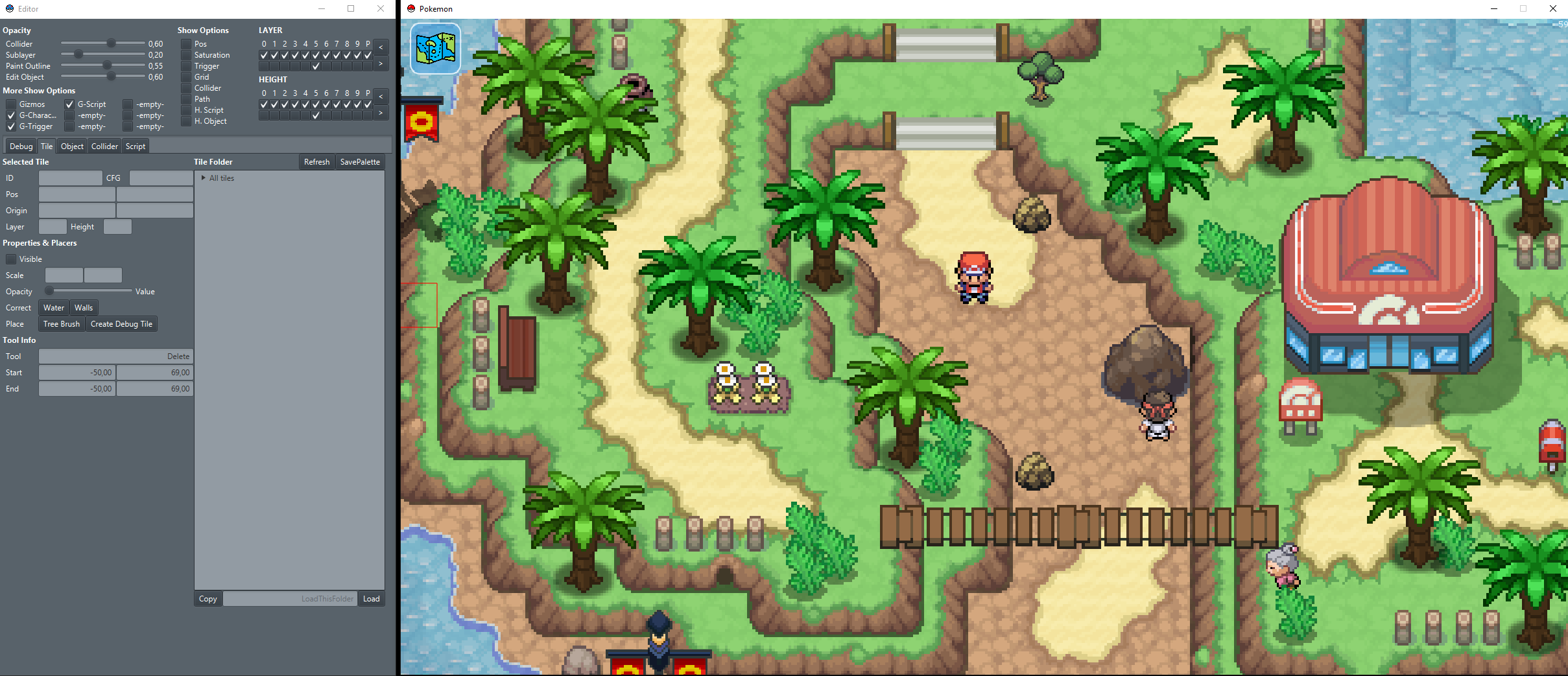 Editor and Game Windows